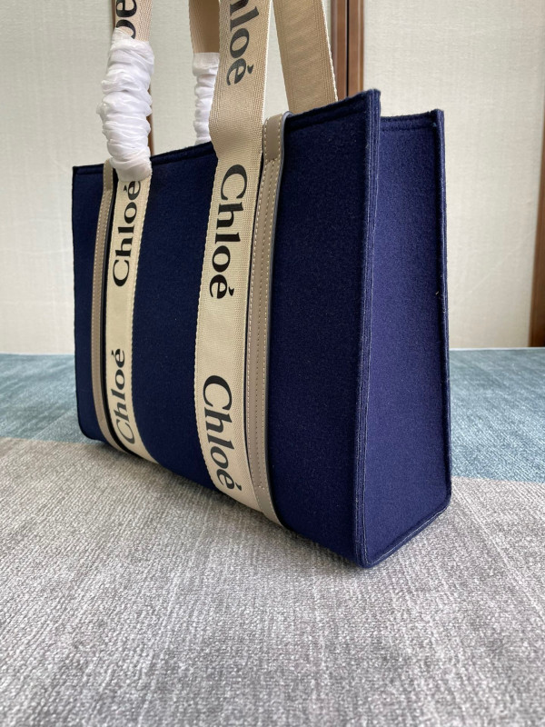 HOT SALE CHLOÉ MEDIUM WOODY TOTE BAG