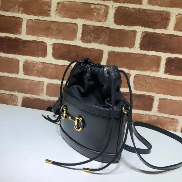 Cheap TO GUCCI 1955 Horsebit bucket bag