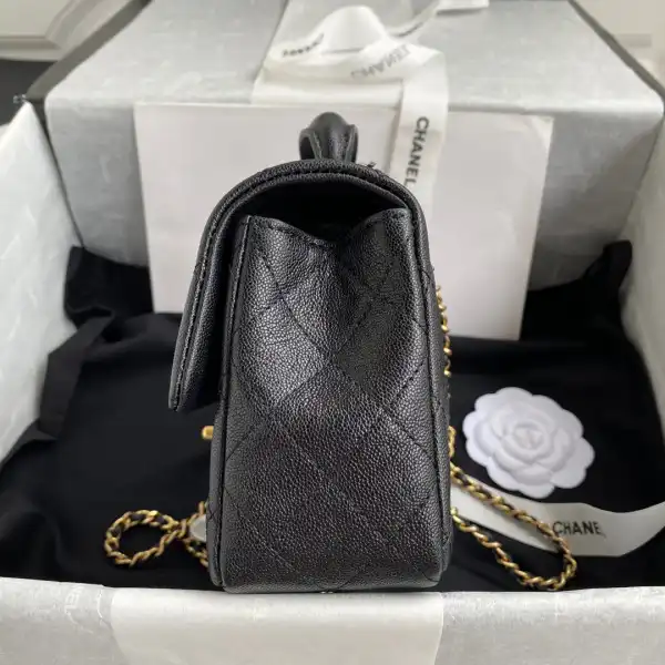 First bag ru CHANEL MINI FLAP BAG WITH TOP HANDLE