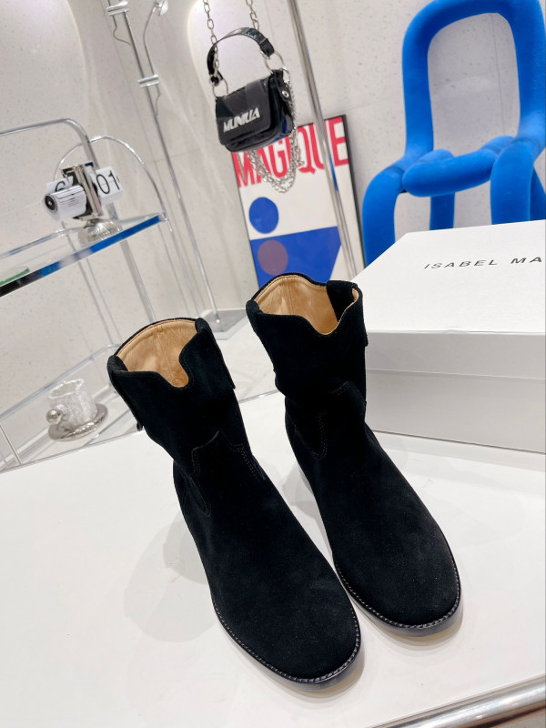 [FREE SHIPPING] ISABEL MARANT SUSEE SUEDE ANKLE BOOTS