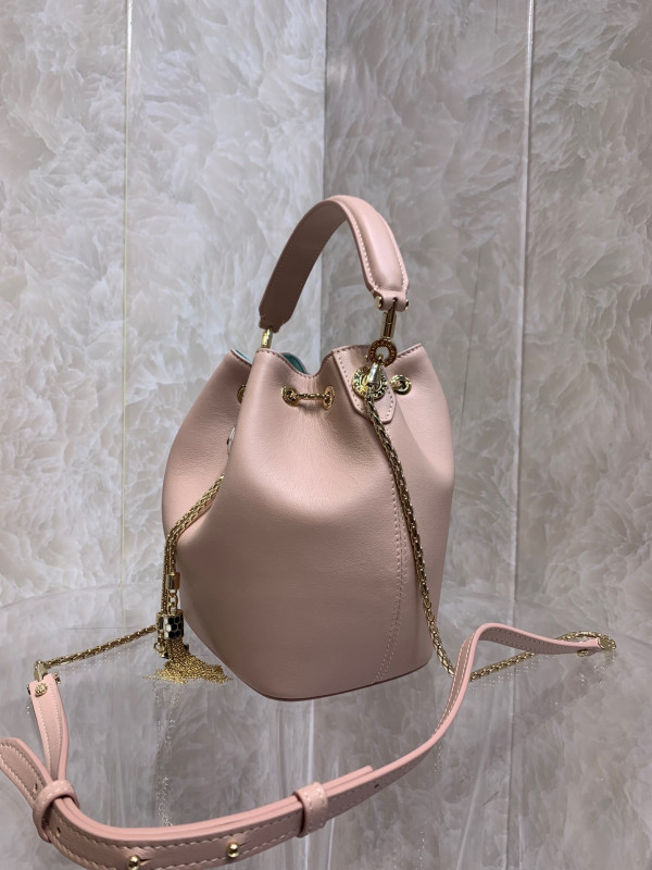 [FREE SHIPPING] BVLGARI SERPENTI FOREVER BUCKET BAG