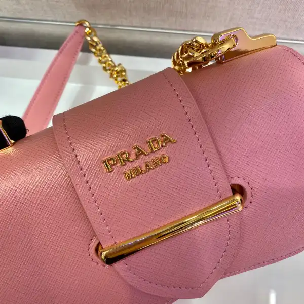 PRADA Saffiano Leather Prada Sidonie Bag