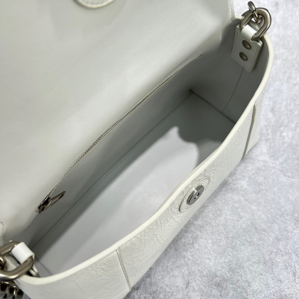 HOT SALE BALENCIAGA DOWNTOWN SMALL SHOULDER BAG WITH CHAIN