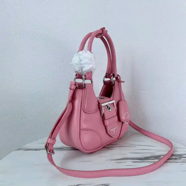 First bag ru PRADA Moon padded nappa-leather bag