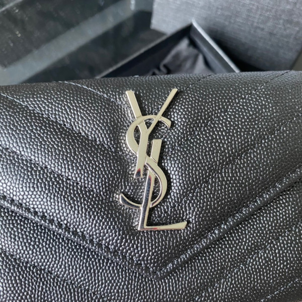 HOT SALE YSL MONOGRAM SMALL ENVELOPE WALLET IN