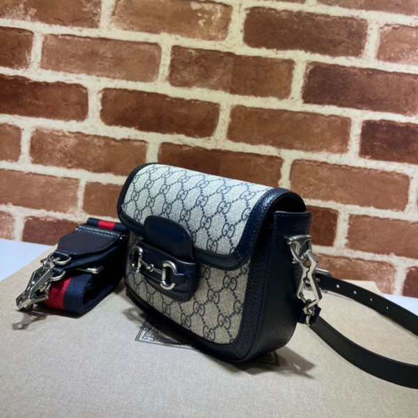 [FREE SHIPPING] GUCCI Horsebit 1955 mini bag