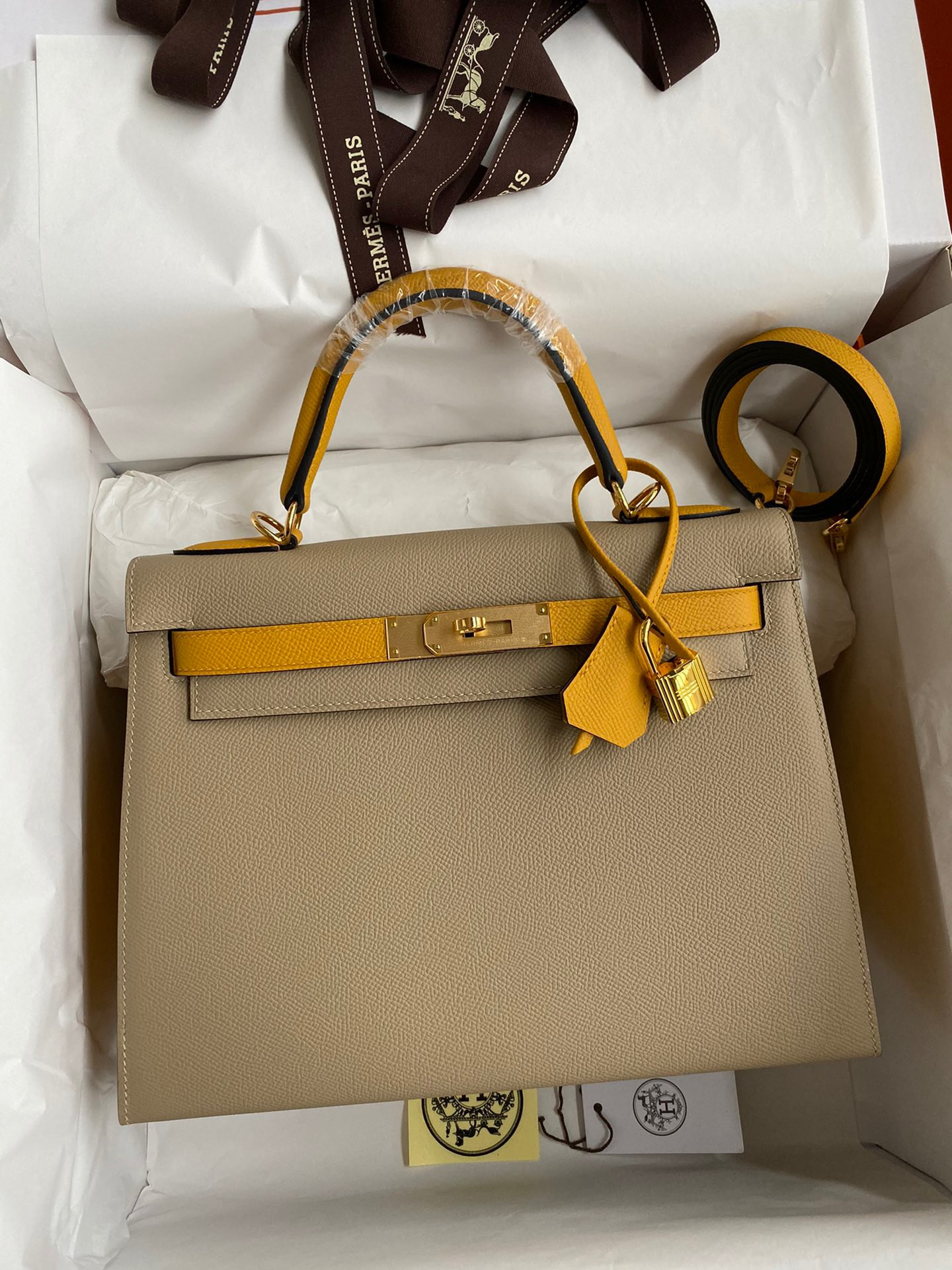 HOT SALE HERMES KELLY 25CM ALL HANDMADE