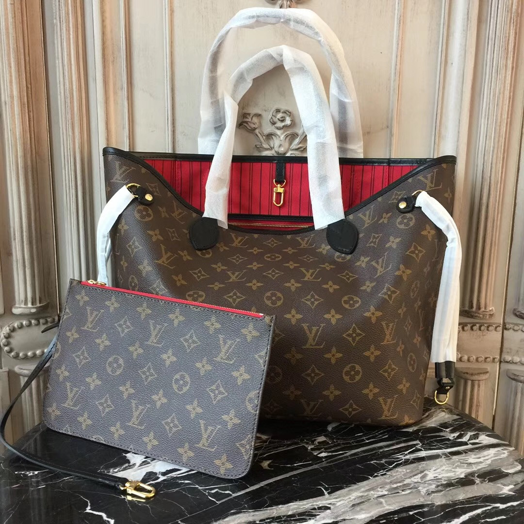 [FREE SHIPPING] Louis Vuitton Neverfull Bag