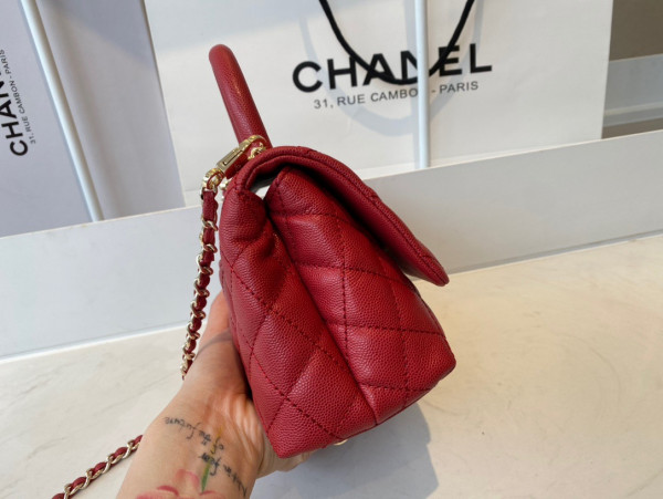 CL MINI FLAP BAG WITH TOP HANDLE