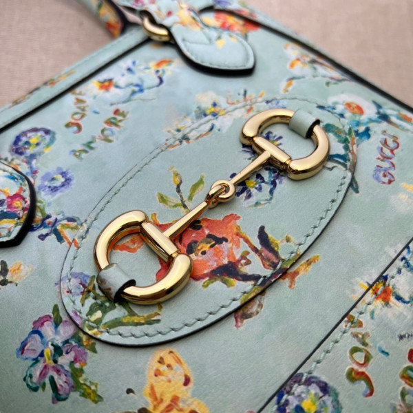 HOT SALE Gucci Horsebit 1955 mini top handle bag