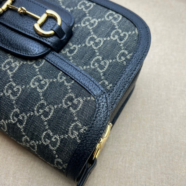 HOT SALE GUCCI Horsebit 1955 shoulder bag