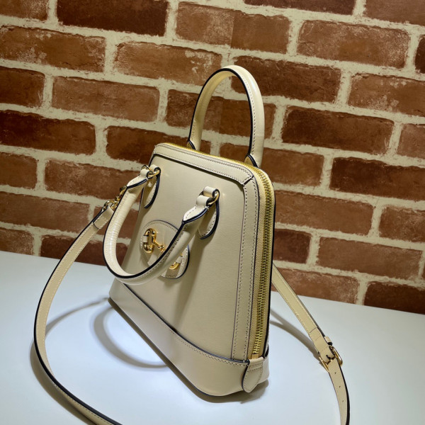 HOT SALE GUCCI 1955 Horsebit small top handle bag