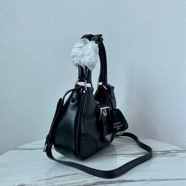 HOT SALE PRADA Moon padded nappa-leather bag