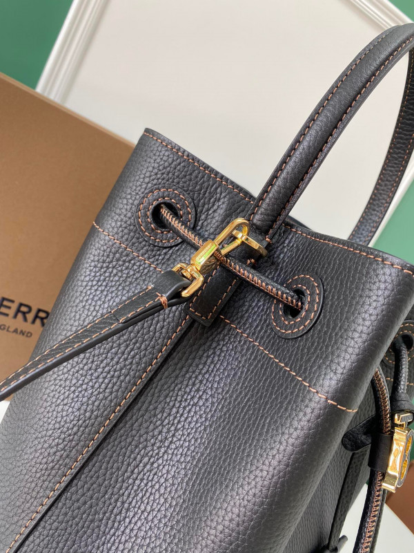 HOT SALE BURBERRY Small TB Bucket Bag