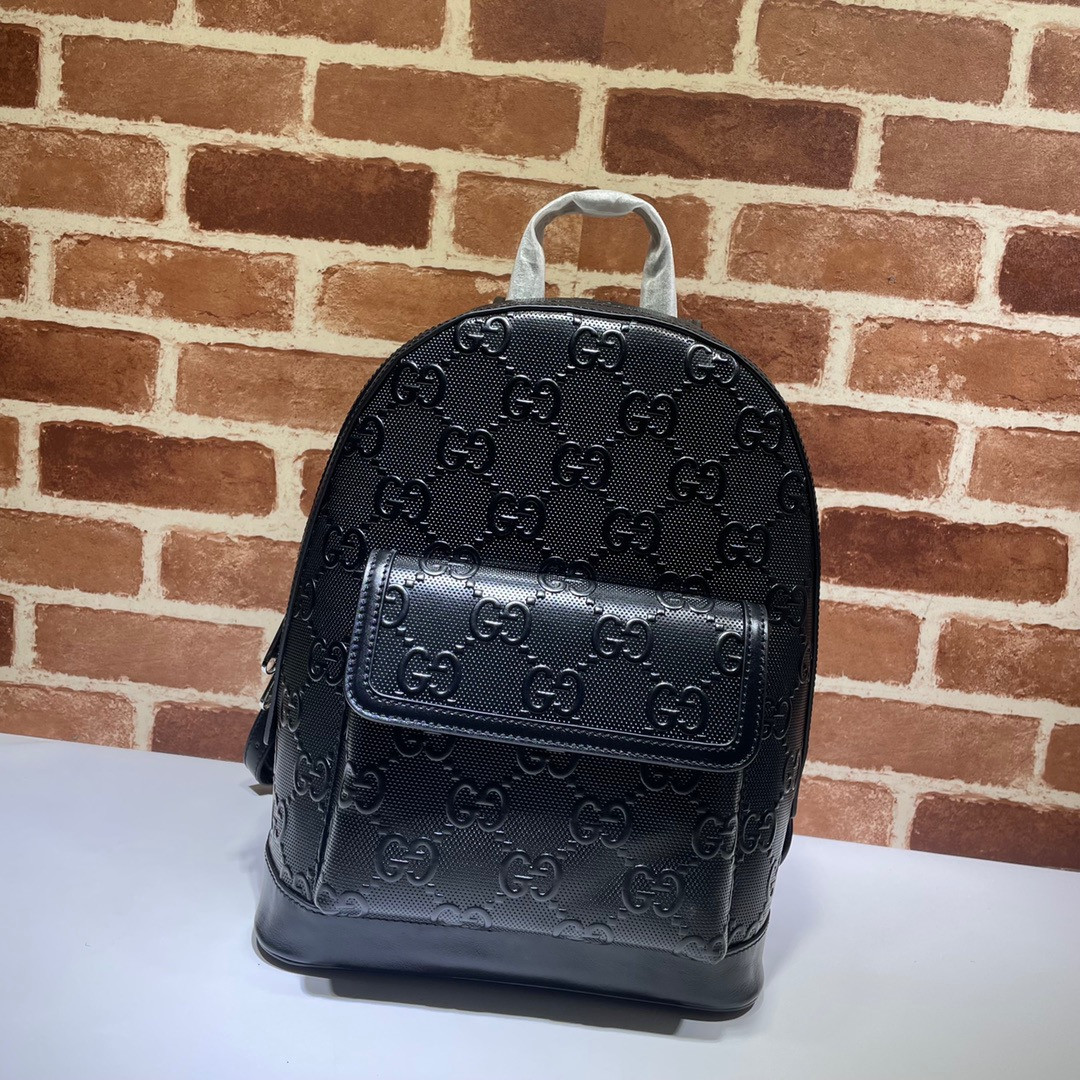 HOT SALE GUCCI GG embossed backpack