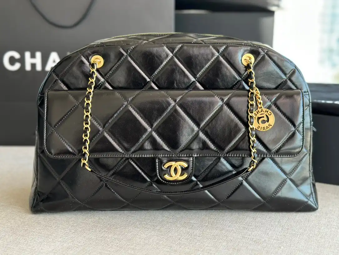 CHANEL MAXI BOWLING BAG