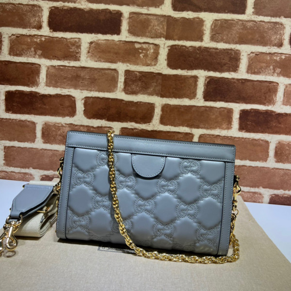 HOT SALE GUCCI GG matelassé leather shoulder bag