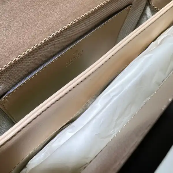 GUCCI GG matelassé leather shoulder bag