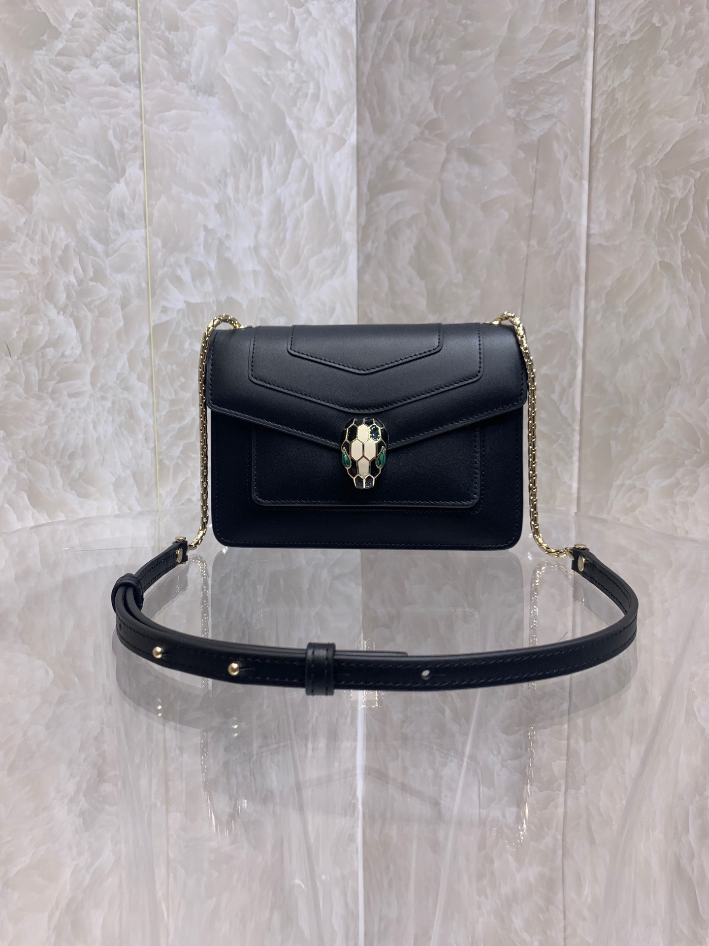 HOT SALE BVLGARI SERPENTI FOREVER CROSSBODY BAG