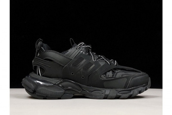 HOT SALE BALENCIAGA TRACK TRAINER 'TRIPLE BLACK' 542436 W1GB 1000