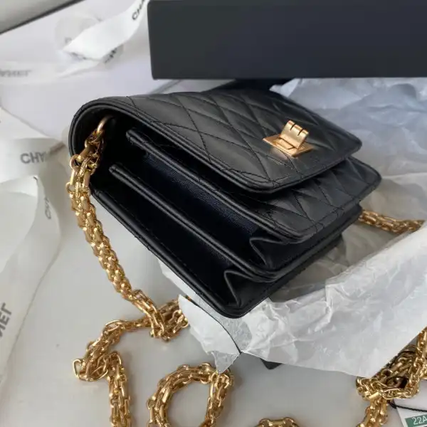 First bag ru CHANEL 2.55 CHANELUTCH WITH CHAIN