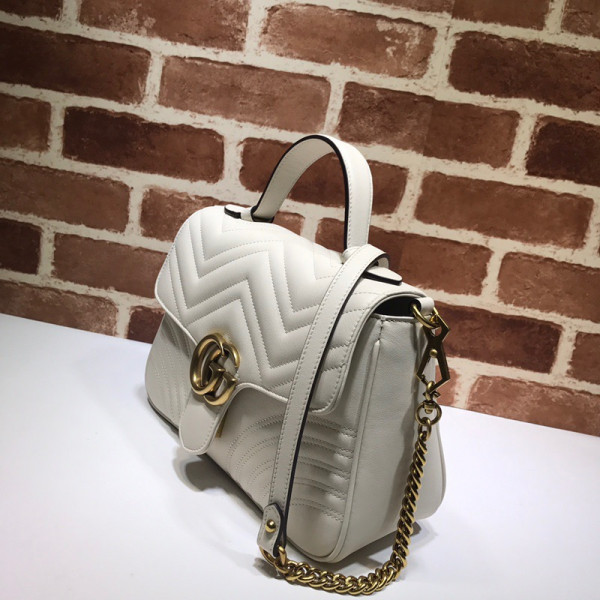 HOT SALE GUCCI GG Marmont Small Top Handle Bag