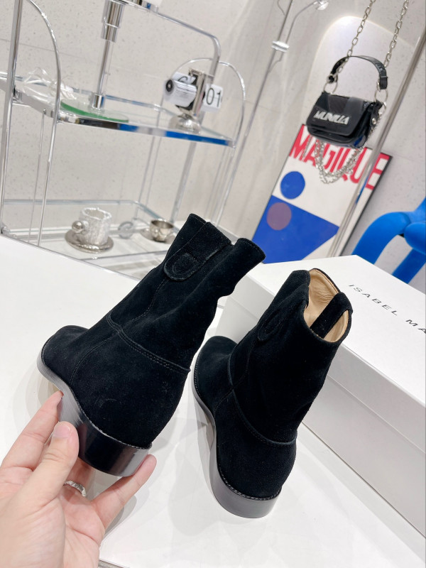 [FREE SHIPPING] ISABEL MARANT SUSEE SUEDE ANKLE BOOTS