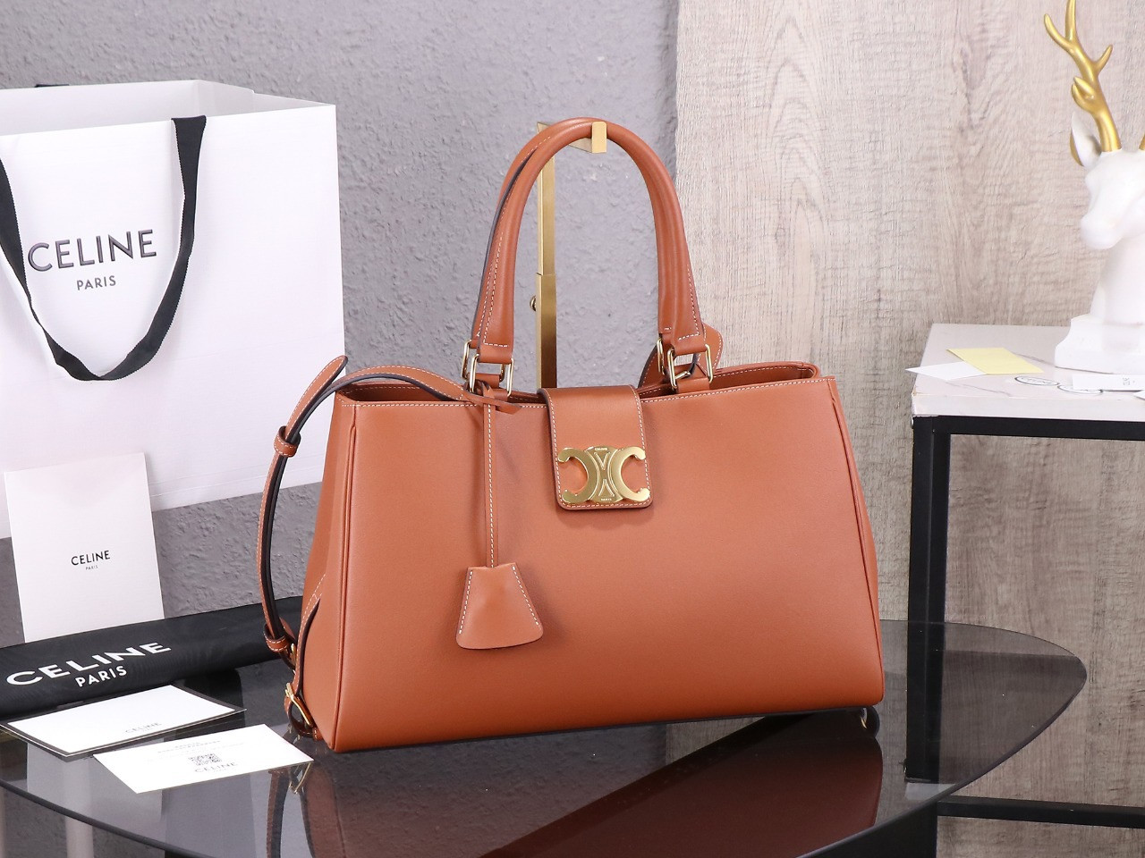 HOT SALE CELIN* MEDIUM APPOLINE BAG