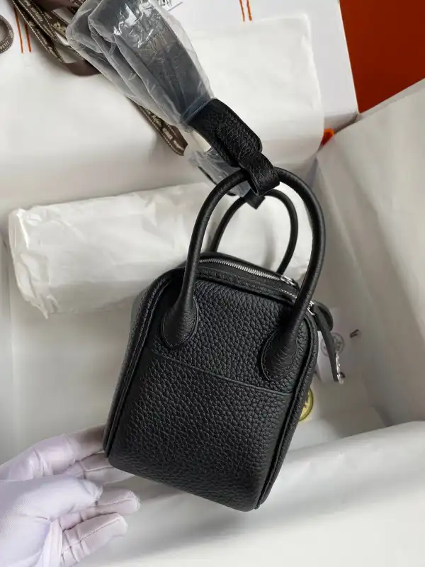 First bag ru HERMES LINDY MINI HANDMADE