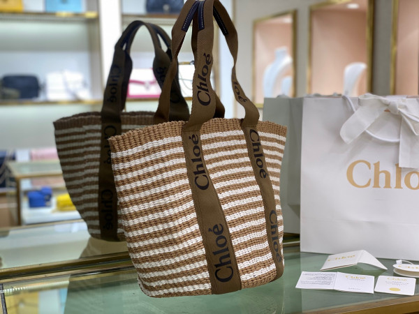 HOT SALE CHLOÉ large woody basket