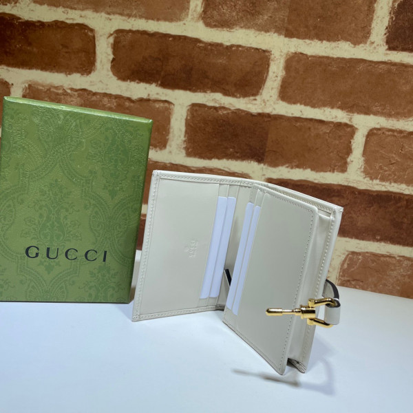 HOT SALE GUCCI Jackie 1961 card case wallet