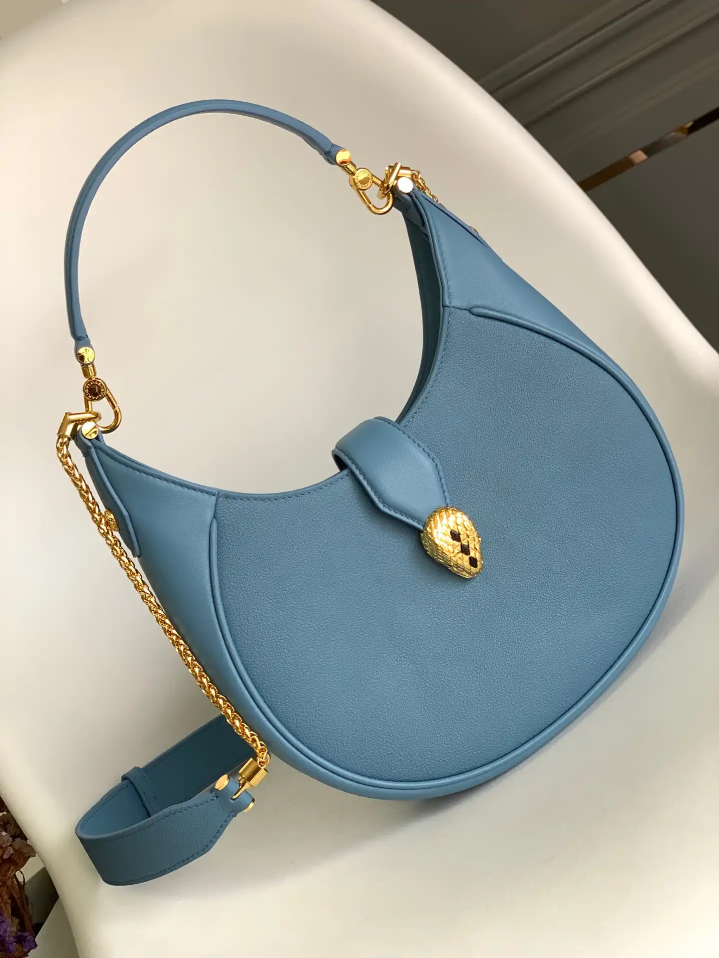 BVLGARI SERPENTI ELLIPSE SHOULDER BAG