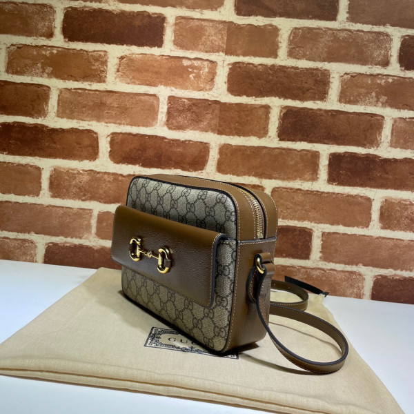 HOT SALE GUCCI Horsebit 1955 small shoulder bag