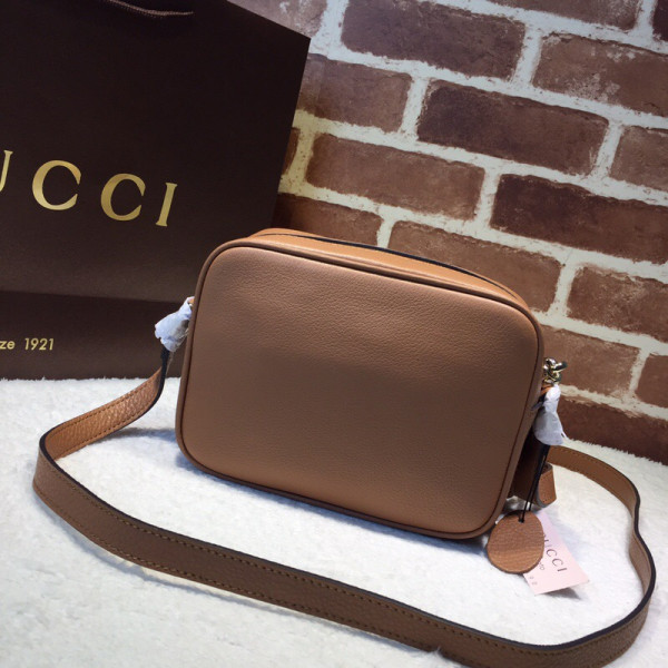 HOT SALE GUCCI Soho small leather disco bag