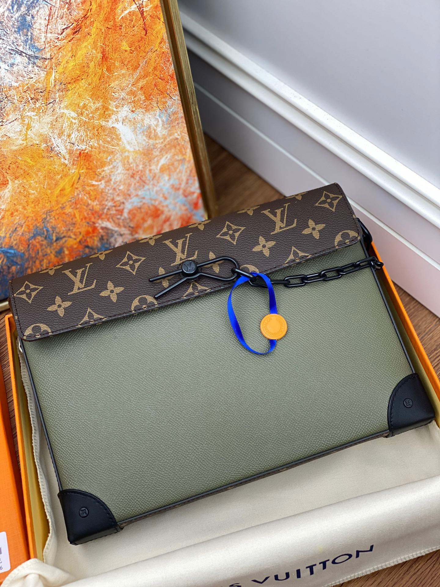 HOT SALE LOUIS VUITTON POCHETTE VOYAGE STEAMER