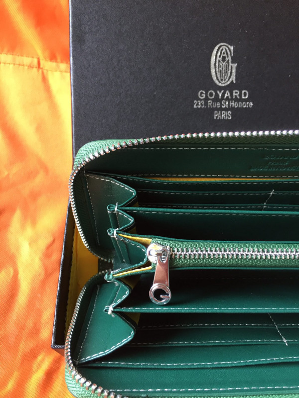 [FREE SHIPPING] GOYARD ZIPPY WALLET