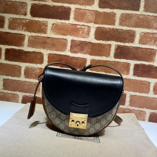 HOT SALE GUCCI Padlock small shoulder bag