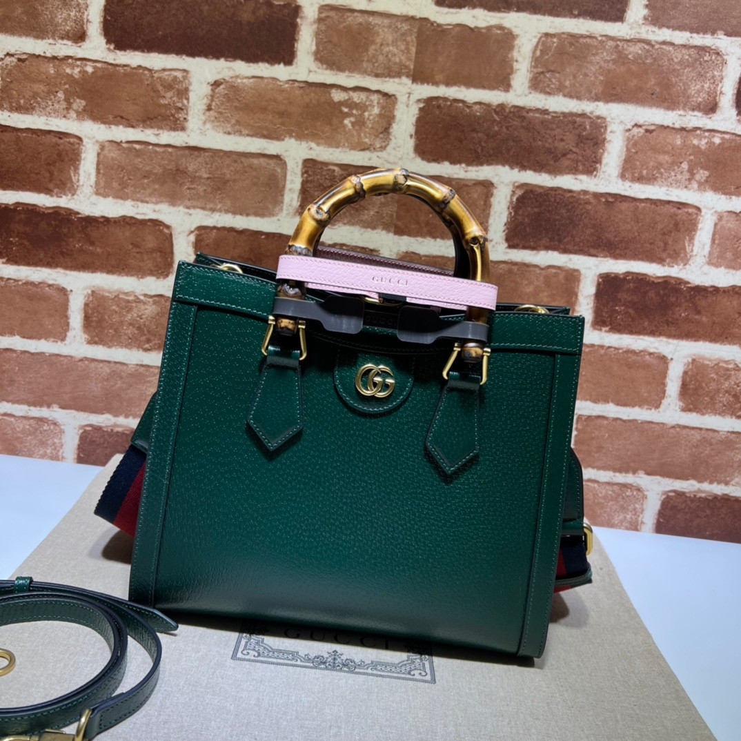 HOT SALE GUCCI Diana small tote bag