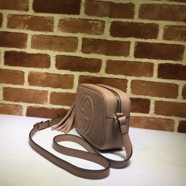 HOT SALE GUCCI Soho small leather disco bag