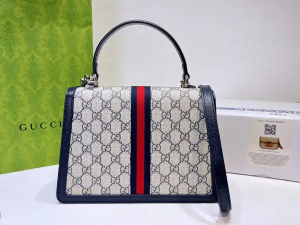 Affordable TO GUCCI Ophidia small top handle bag with Web