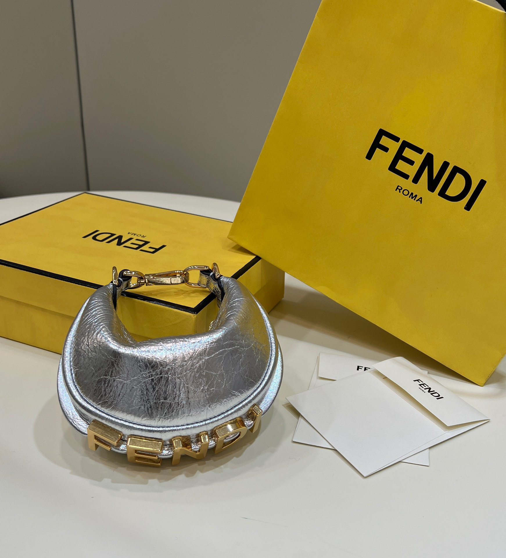 HOT SALE Fendi Nano Fendigraphy-16.5*14*5CM