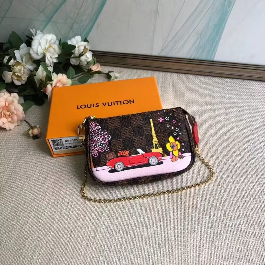 HOT SALE LOUIS VUITTON MINI POCHETTE ACCESSOIRES