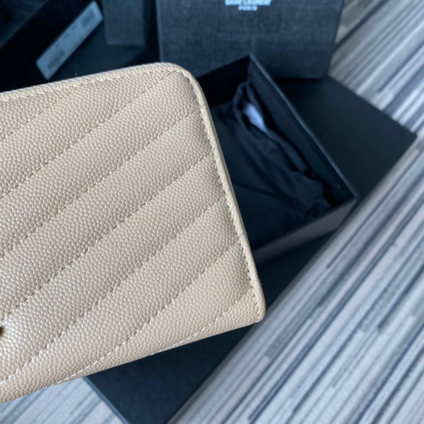 HOT SALE YSL MONOGRAM ZIPPY WALLET