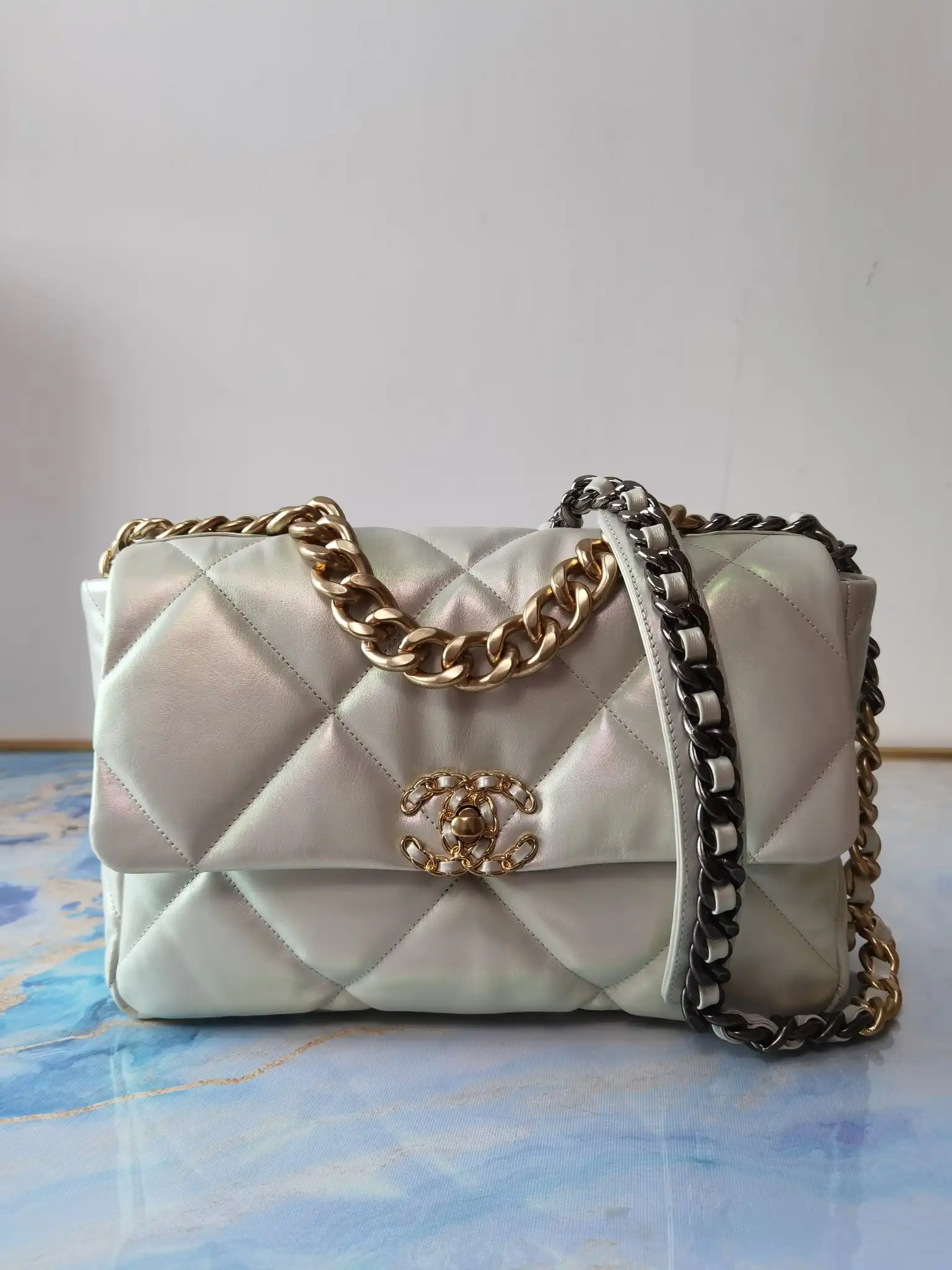 CHANEL 19 LARGE FLAP BAG