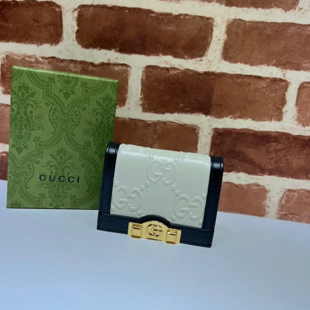 GUCCI GG card case wallet