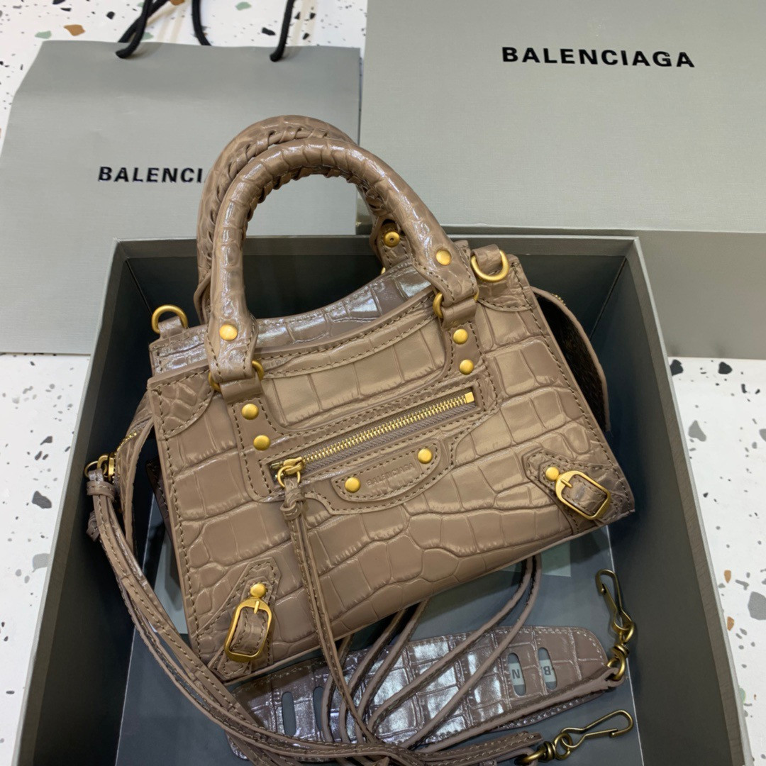 HOT SALE BALENCIAGA NEO CLASSIC MINI TOP HANDLE BAG