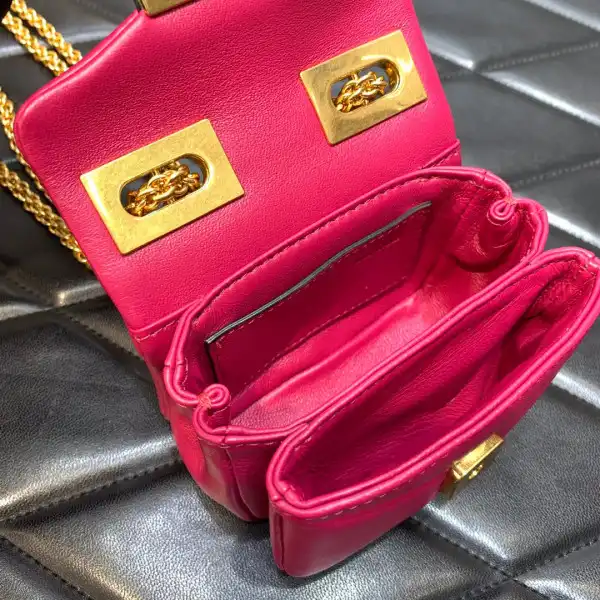 VALENTINO ONE STUD MICRO BAG WITH CHAIN