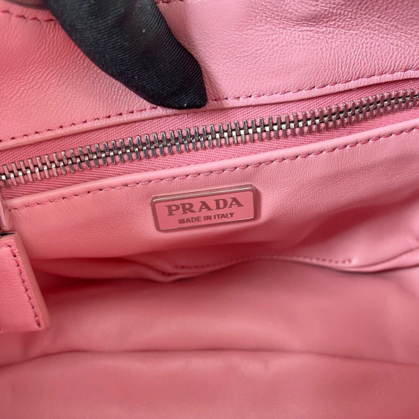 HOT SALE PRADA Moon padded nappa-leather bag