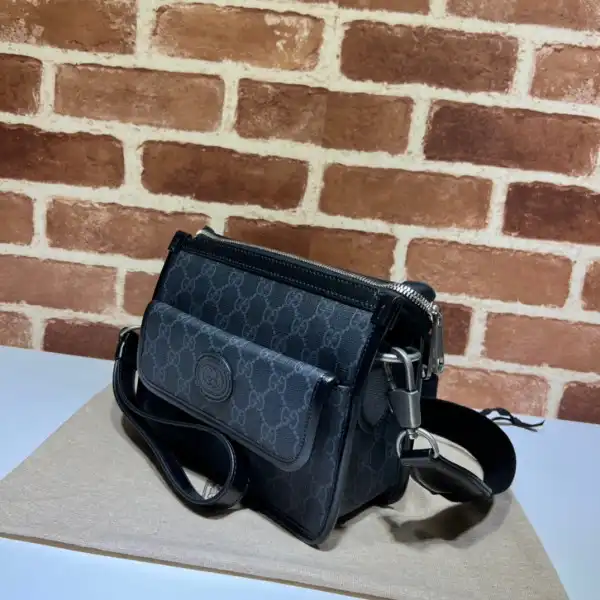 First bag ru Gucci Messenger bag with Interlocking G