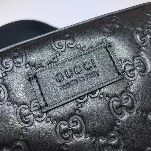 GUCCI GG Black shoulder bag